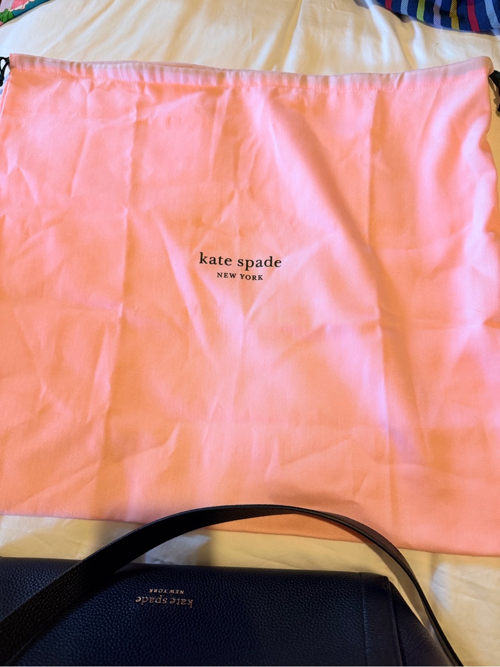 kate spade Black Pebbled Leather Satchel NWOT - Picture 9 of 12